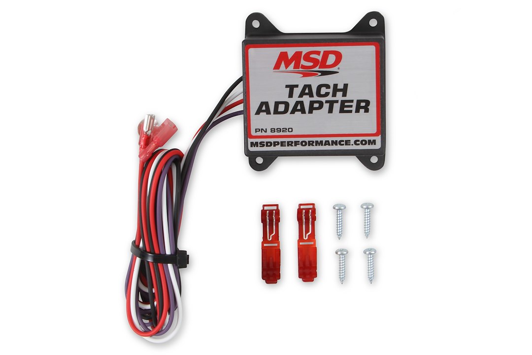 MSD Co. Universal Tach Adapter Part Number 8920 for Precise RPM Monitoring