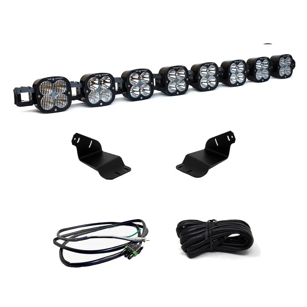 Baja Designs 447756UP 8 XL Linkable Off-Road Light with Bronco Mounting for Ford Bronco
