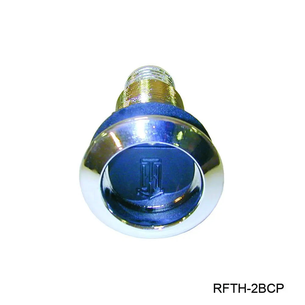 T-H Marine 1 1/2 Inch Chromed Thru-Hull - Durable Marine Fitting for Boats