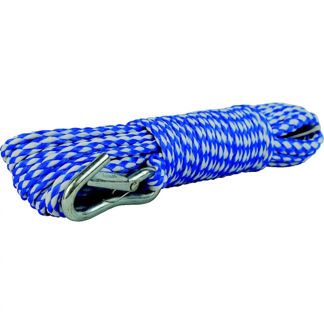 Attwood Mari 117252 3/8 x 50 Hollow Braid with Hook