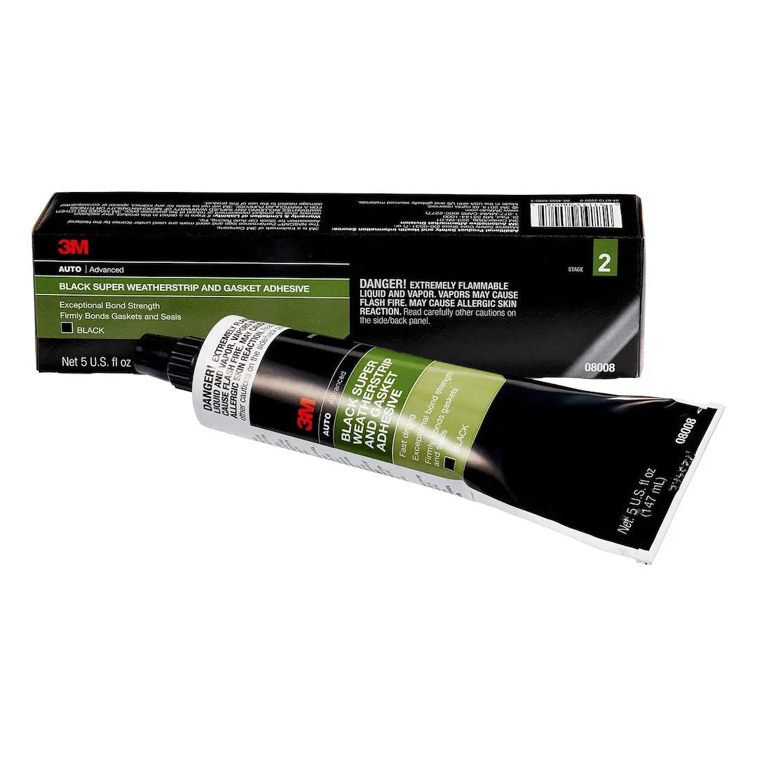 3M Weather Strip Adhesive Part Number 08008 for Automotive and Weatherproofing Applications