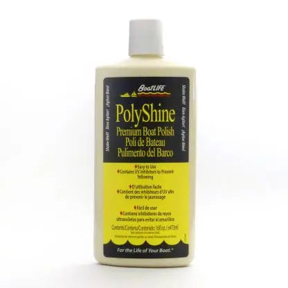 LIFE INDUST. Poly Shine 16 fl oz - Multi-Surface Cleaner for Home and Commercial Use