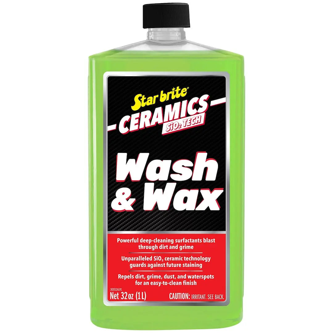 Star Brite Ceramic Wash & Wax 32 oz. – Advanced Boat and Vehicle Cleaner