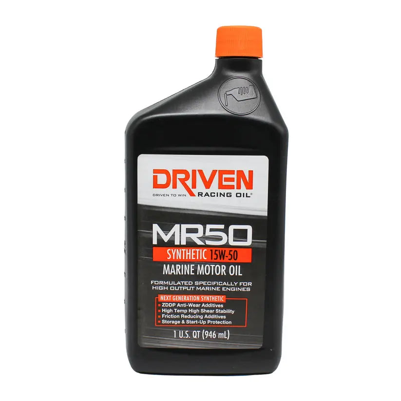 Driven Race MR50 15W-50 High Zinc Synthetic Motor Oil - Part Number 02606