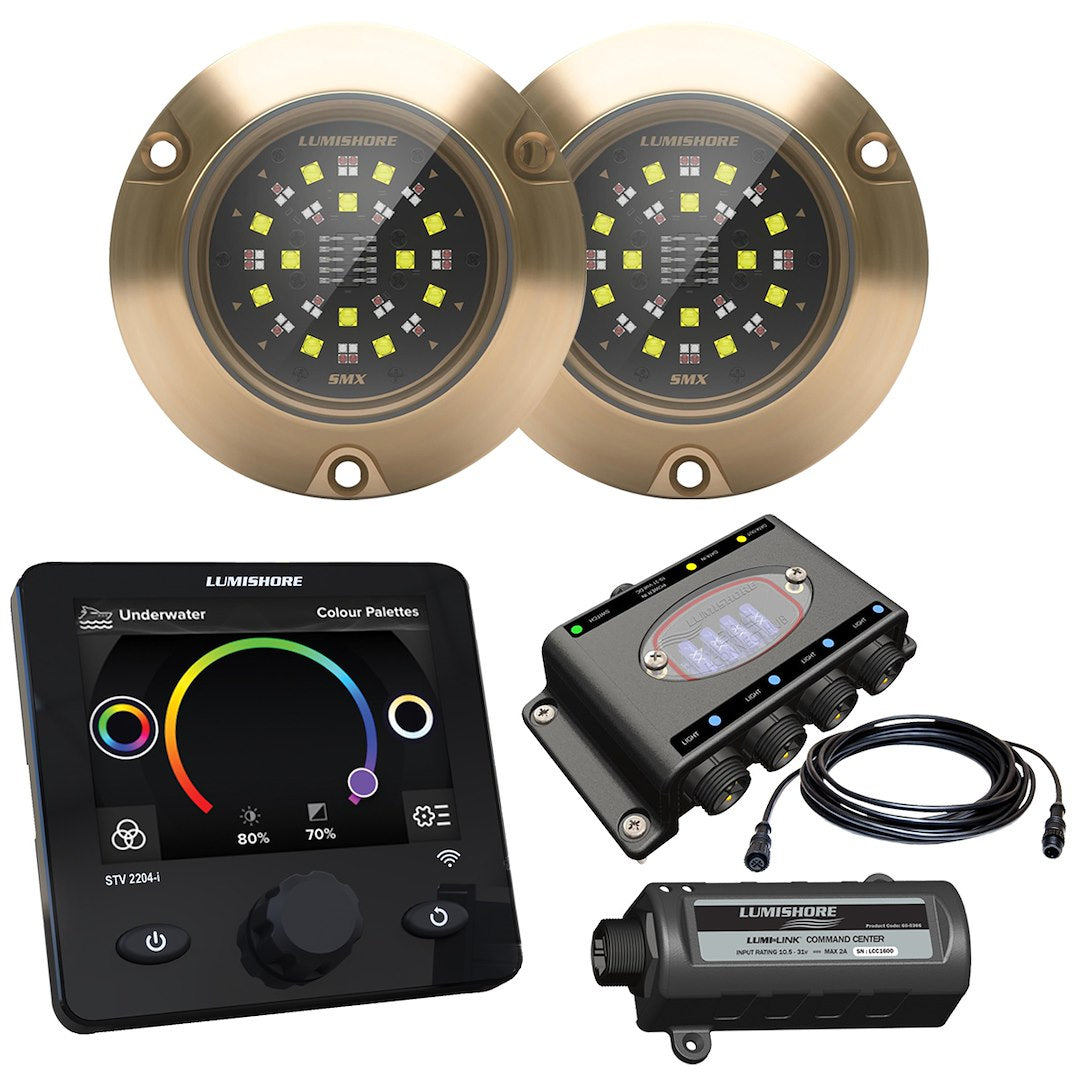 Lumishore US SMX154 EOS 2 Light Set - Marine LED Lighting System
