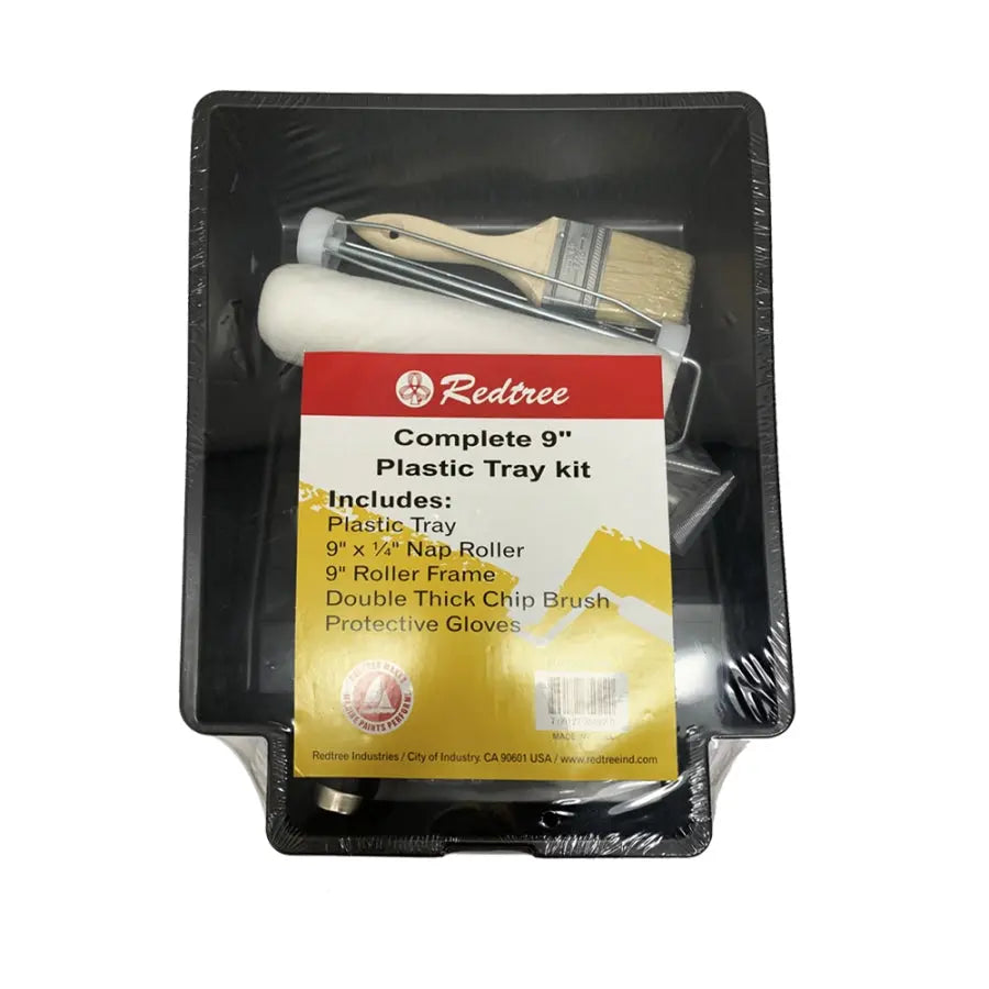RedTree Industries 35022 Deluxe 9 ft Bottom Paint Set with Plasti
