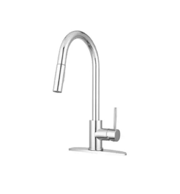 Dura Faucet MK530SLKCP Streamline Pull-Down RV Kitchen Faucet by DURA FAUCET
