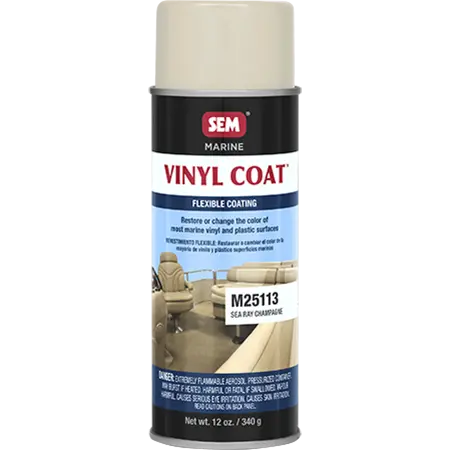 SEM Products M25113 Vinyl Coat for Sea Ray Champagne - Durable Marine Protection