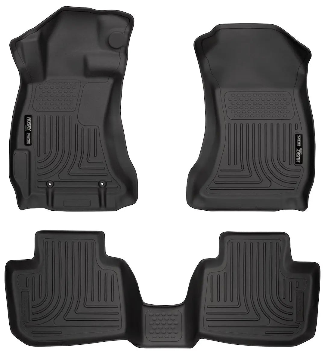 HUSKYLINER WB Impreza 4-Piece Black Floor Mat Set for 2013 Subaru Impreza
