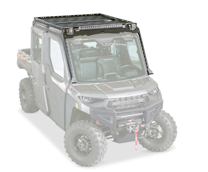 WARN Industries 112660 Two-Door Roof Rack Kit for Enhanced Vehicle Cargo Capacity