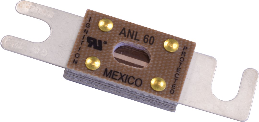 Blue Sea 5123BSS 60 Amp Fuse - Reliable Overcurrent Protection for Marine and RV Applications
