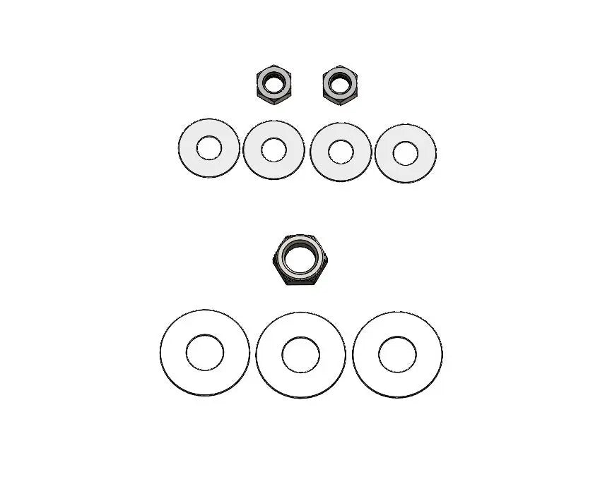 Blue Ox KIT Washer Rebuild BX88465 for Towing and RV Applications