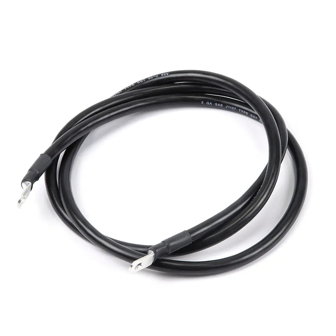 WARN Industries 98399 Electric Service Cable Kit, 2-Gauge Black, 72 Inches