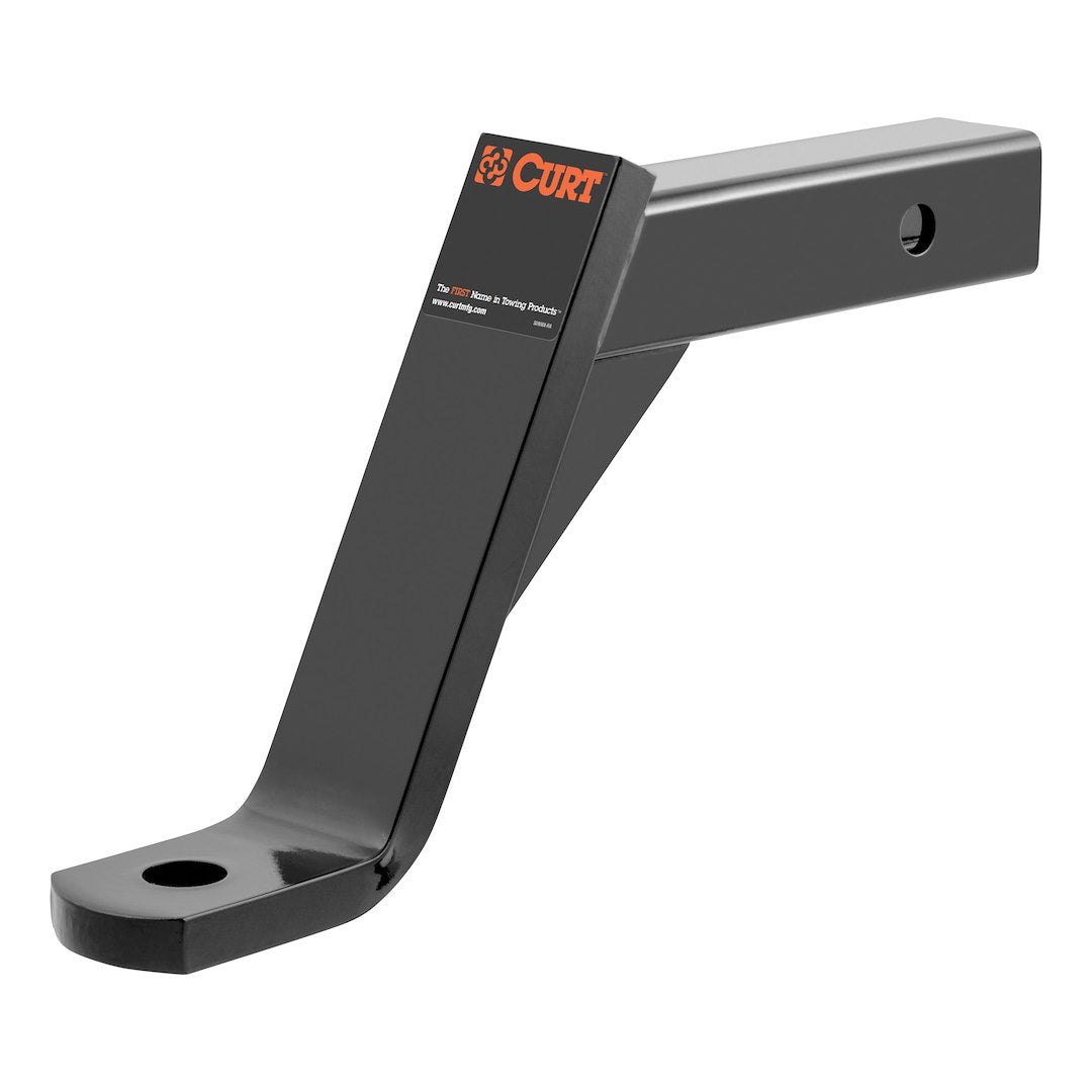 CURT Manufacturing 45890 8' Drop Ball Mount with 11.5' Length for Heavy-Duty Towing