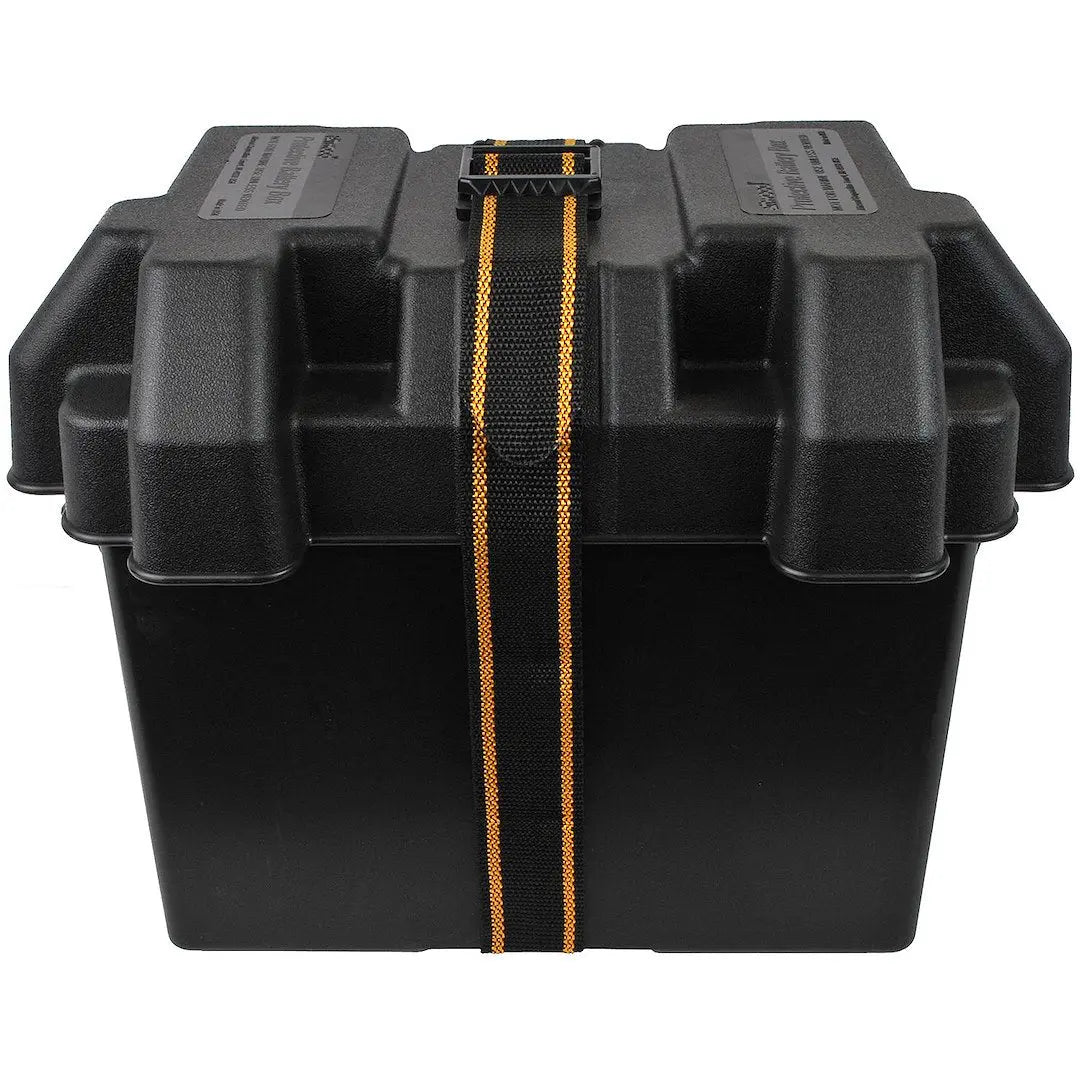 Attwood Mari 90691 Black 24-Meter Non-Vented Boat Storage Box