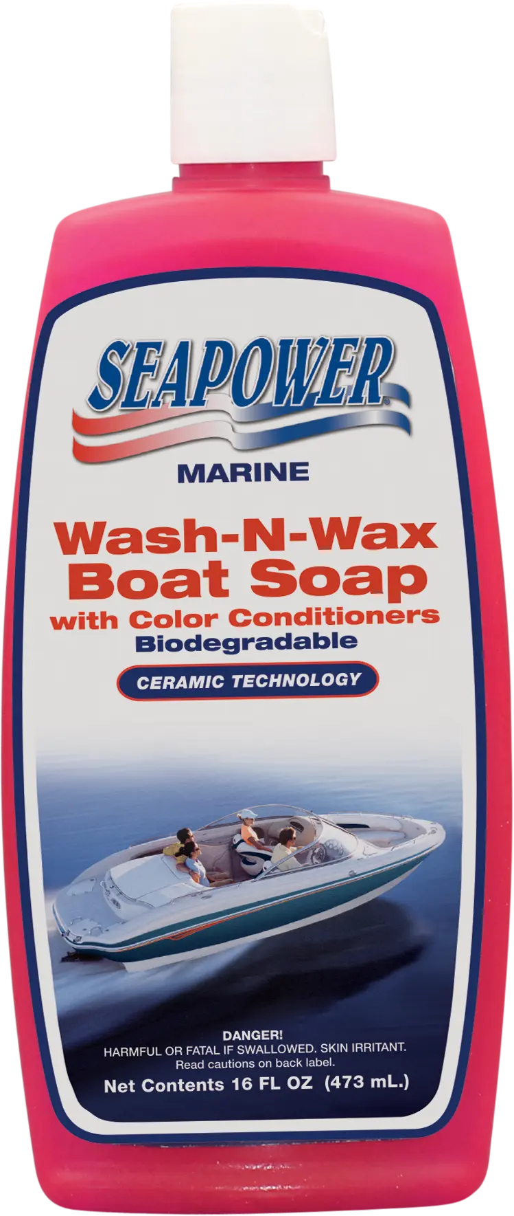 T.R. Industry Seapower Wash & Wax Boat Soap - 16 oz