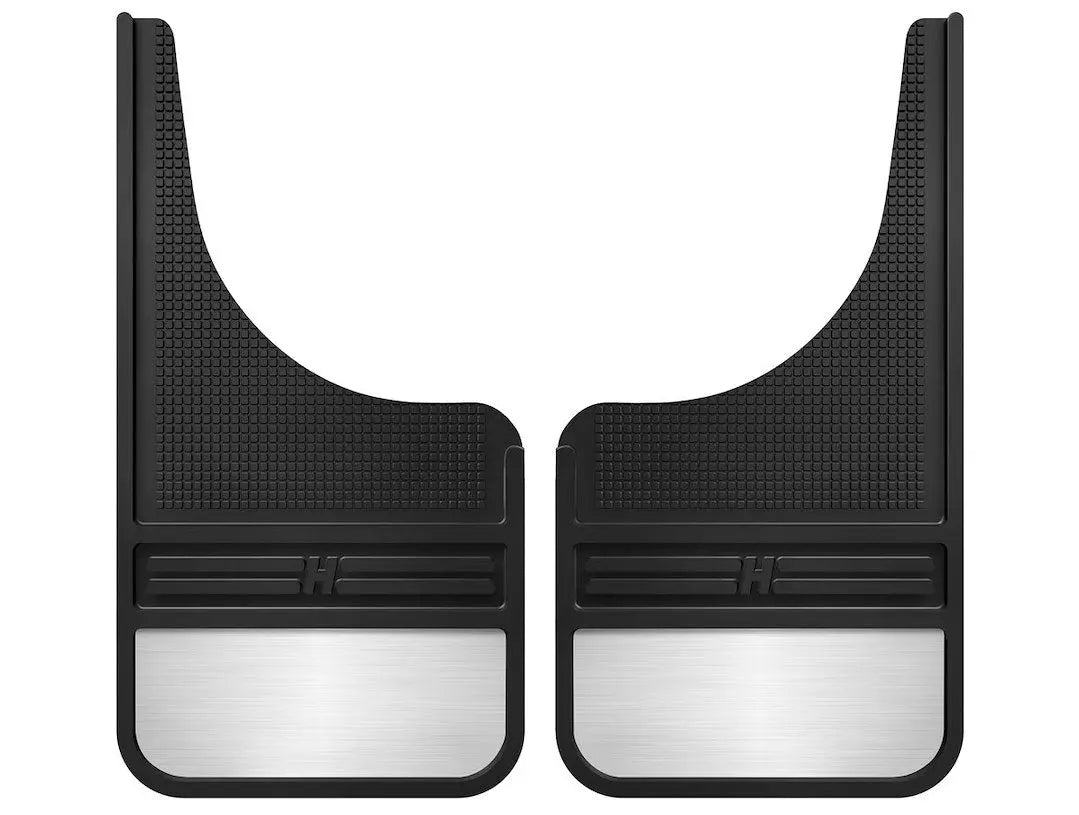 HUSKYLINER Rubber Front Mud Flaps with Weight - 12 Inches Wide