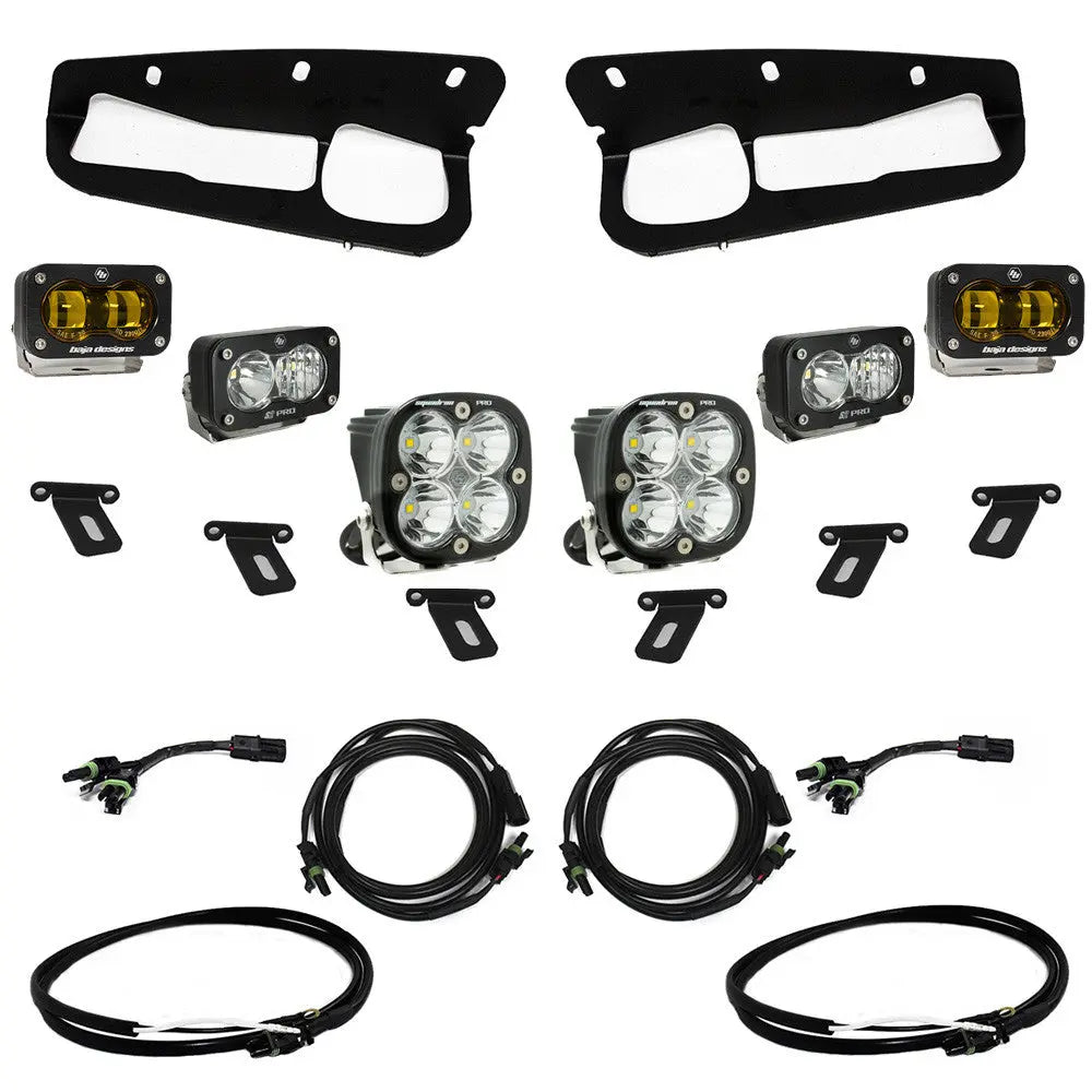 Baja Design Ford Bronco S2 Pro Fog Pocket Kit - Part #448175UP