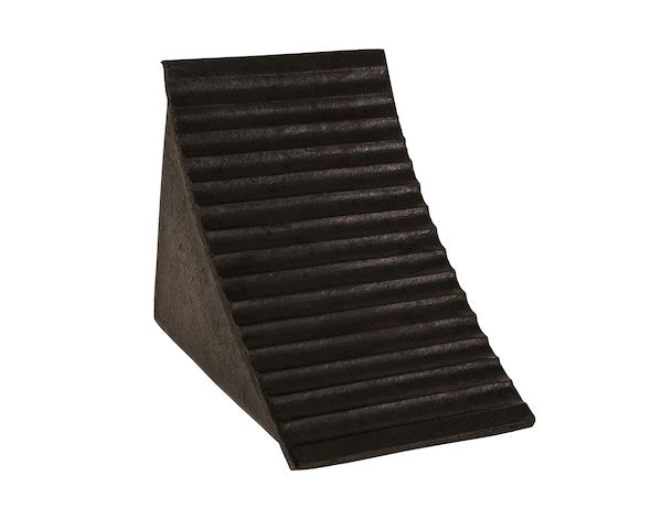 Buyers Prod Rubber Wheel Chock 10x7x8 Inches for Vehicle Stability