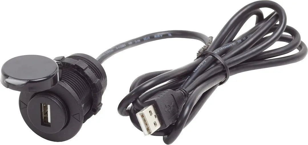 Blue Sea Systems 12V DC USB 2.0 Port with Extension Cable (Part #1044BSS)