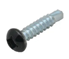 AP Products PTK1000BL8 Pan Head Self Tap Screws, 8 x 1 inch, Black