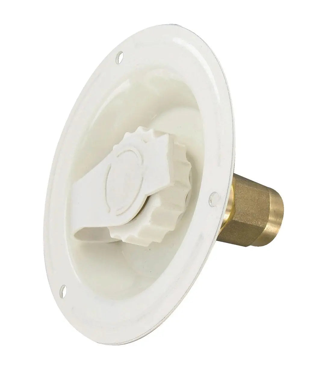 Valterra LLC Inlet Recess Metal CW LF (Part A010177LF) for RV and Marine Applications