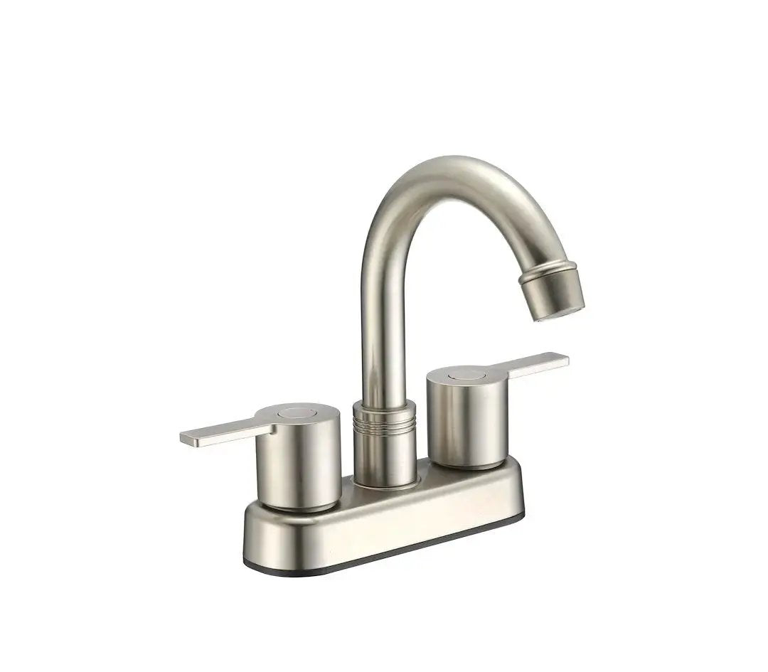 DURA FAUCET DFPB155MSN Modern Arc Spout RV Bar Faucet by DURA FAUCET