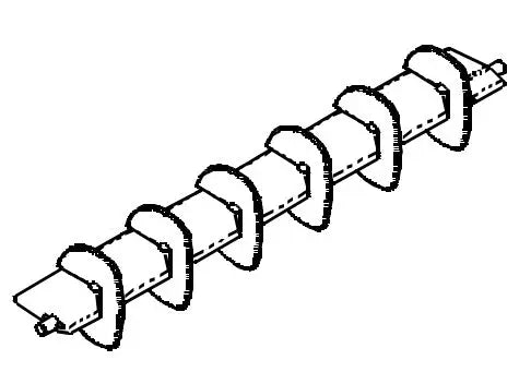 Coleman RVP Louver Assembly in White (Part 9330A3091)