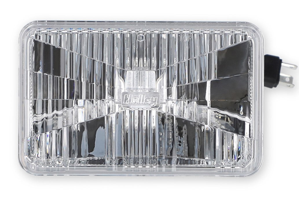 Holley RetroBright Modern White 4x6 Rectangular Reflector (Part Number: LFRB1401)