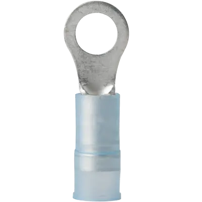 ANCOR Nylon Ring Terminal 16-14 #10, 25 Pack - Reliable Crimp Connection for Automotive and Electrical Applications