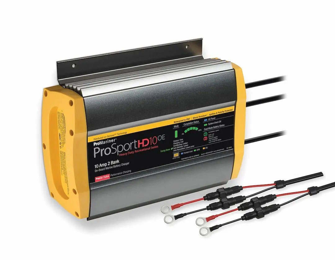 PRO MARINER PROSPORT 10 Gen 4 10 Amp 2 Bank Battery Charger (Part No. 44010)