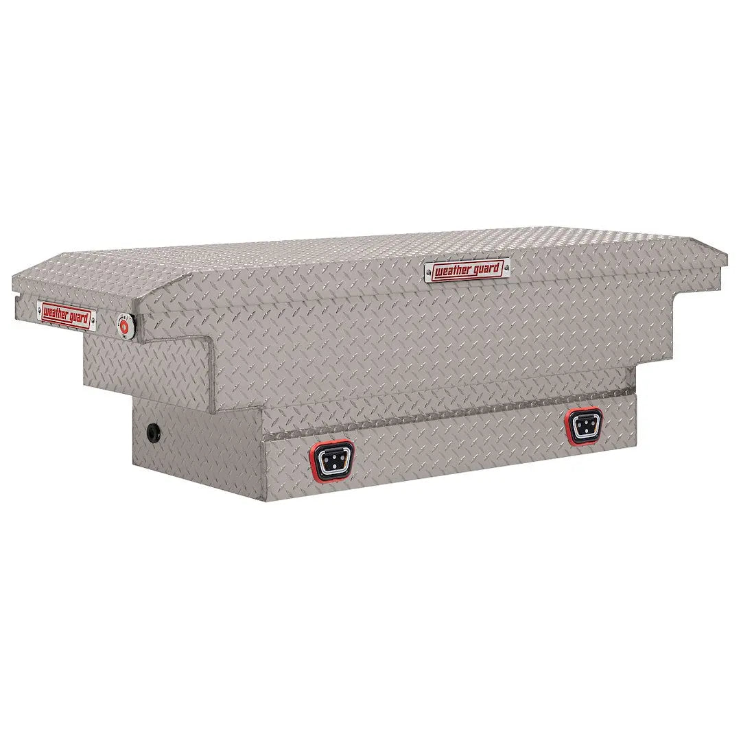WeatherGuard Saddle Box Model 131004 - Heavy Duty Truck Storage Solution