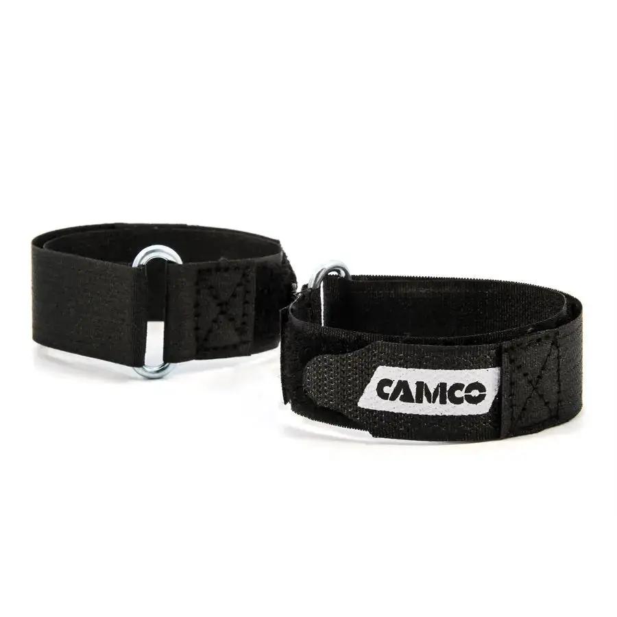 Camco 42503 Awning Straps - Pack of 2 for Secure Outdoor Shade Installations by CAMCO