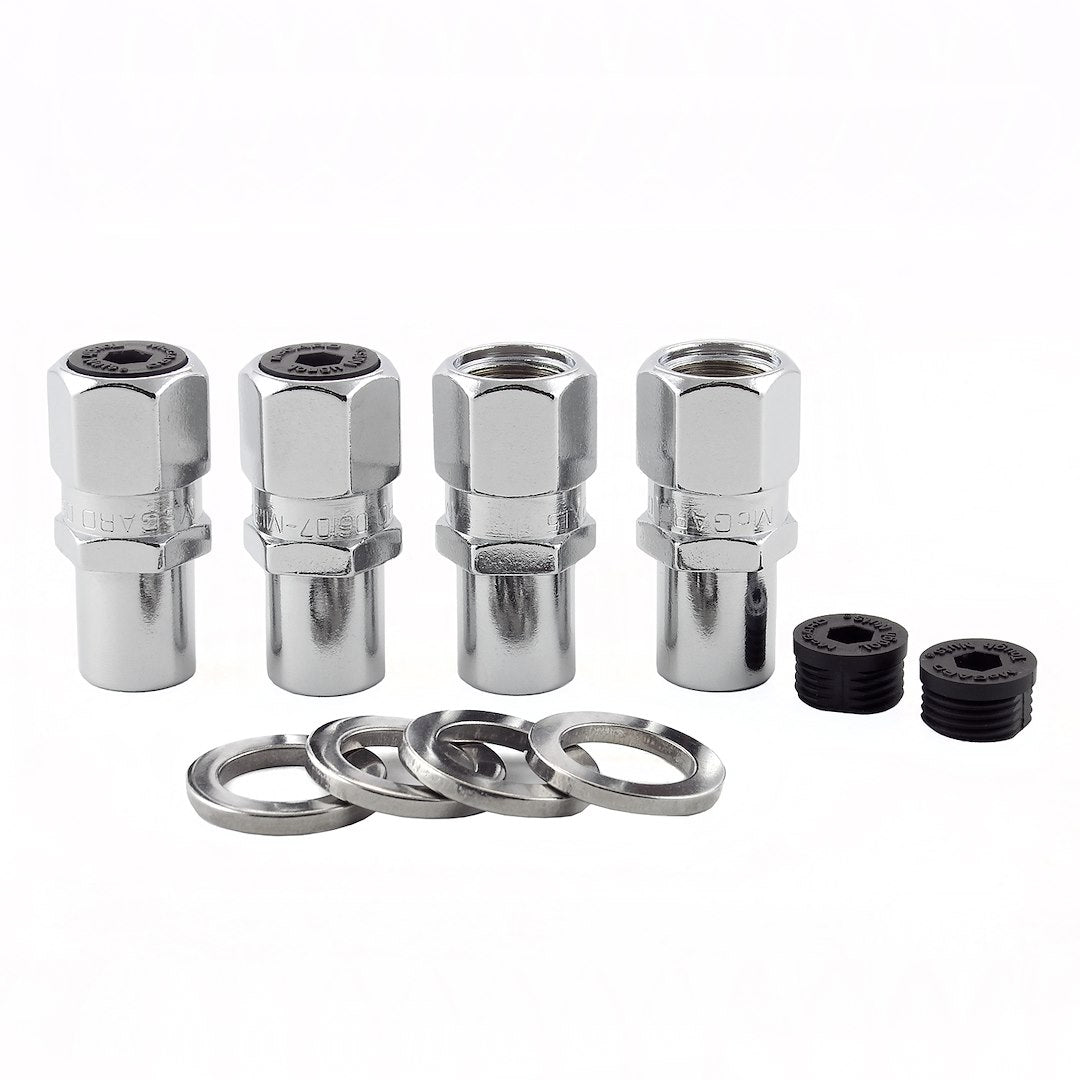 MCGARD 61005 1/2 inch x 20 Regular Magnetic Lug Nut for Automotive Applications