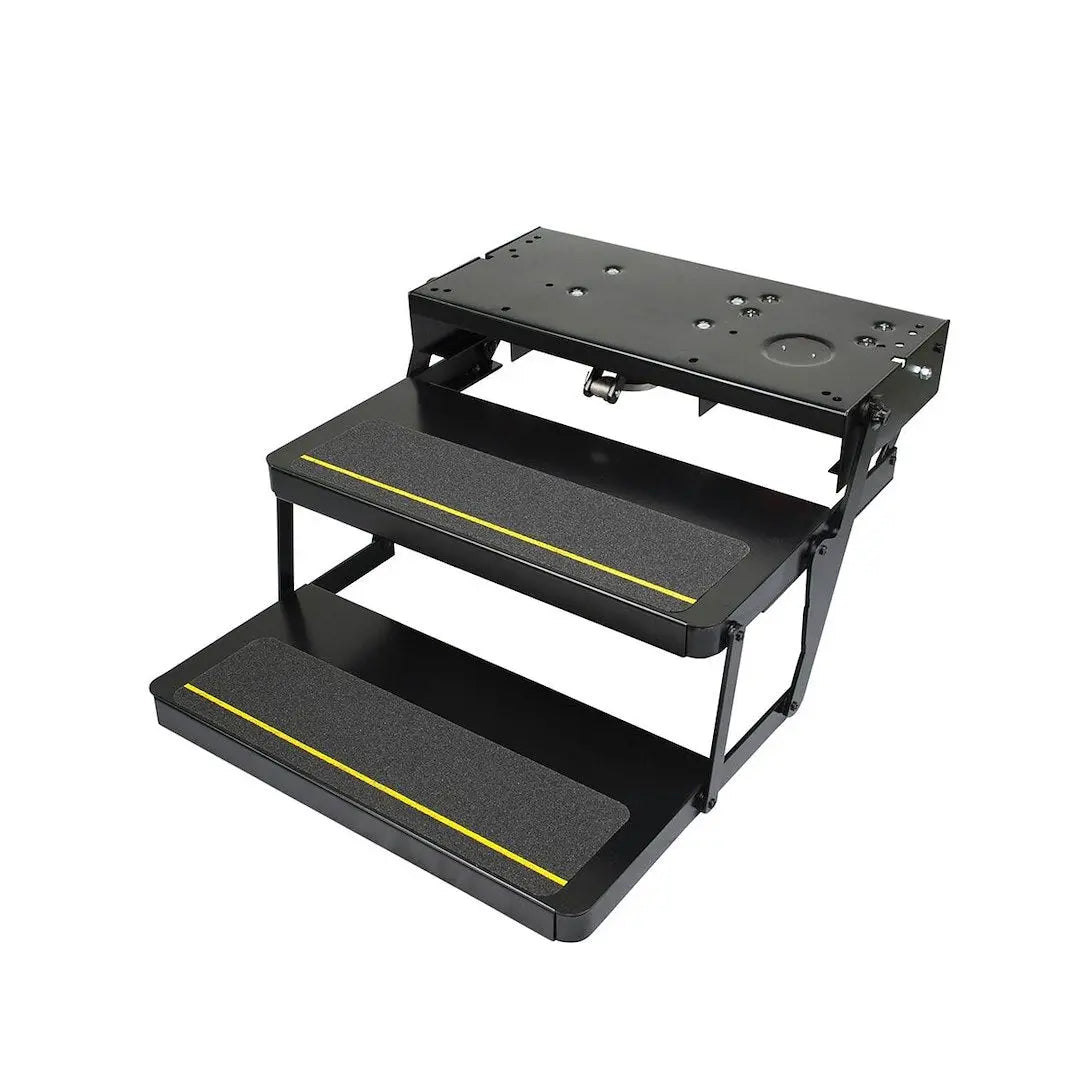 Lippert Components KWIKEE Double Electric Step B - Reliable RV Access Step