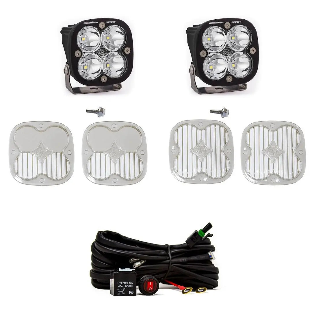 Baja Designs A-Pillar Kit for Ford Bronco – Squadron Sport Pair (Part #447755)