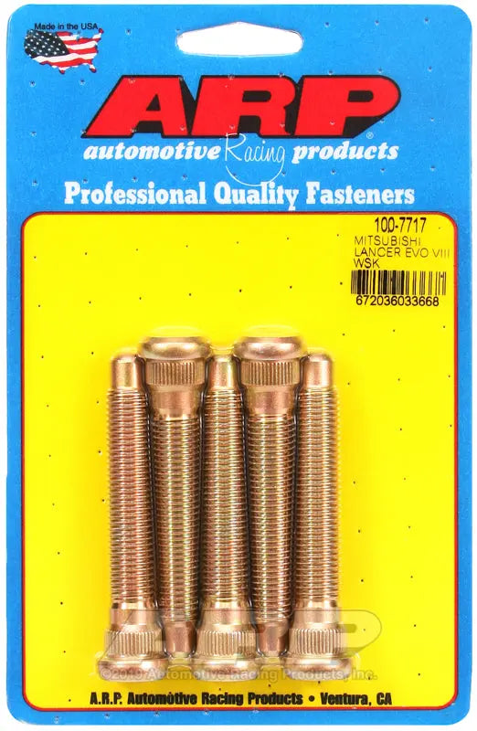 ARP EVO Wheel Stud Kit - Part Number 1007717 for Reliable Wheel Mounting