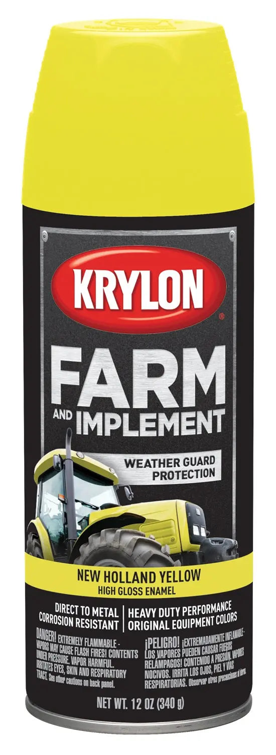 VHT Farm NH Yellow 12 oz – Professional Quality Paint for Agricultural Equipment
