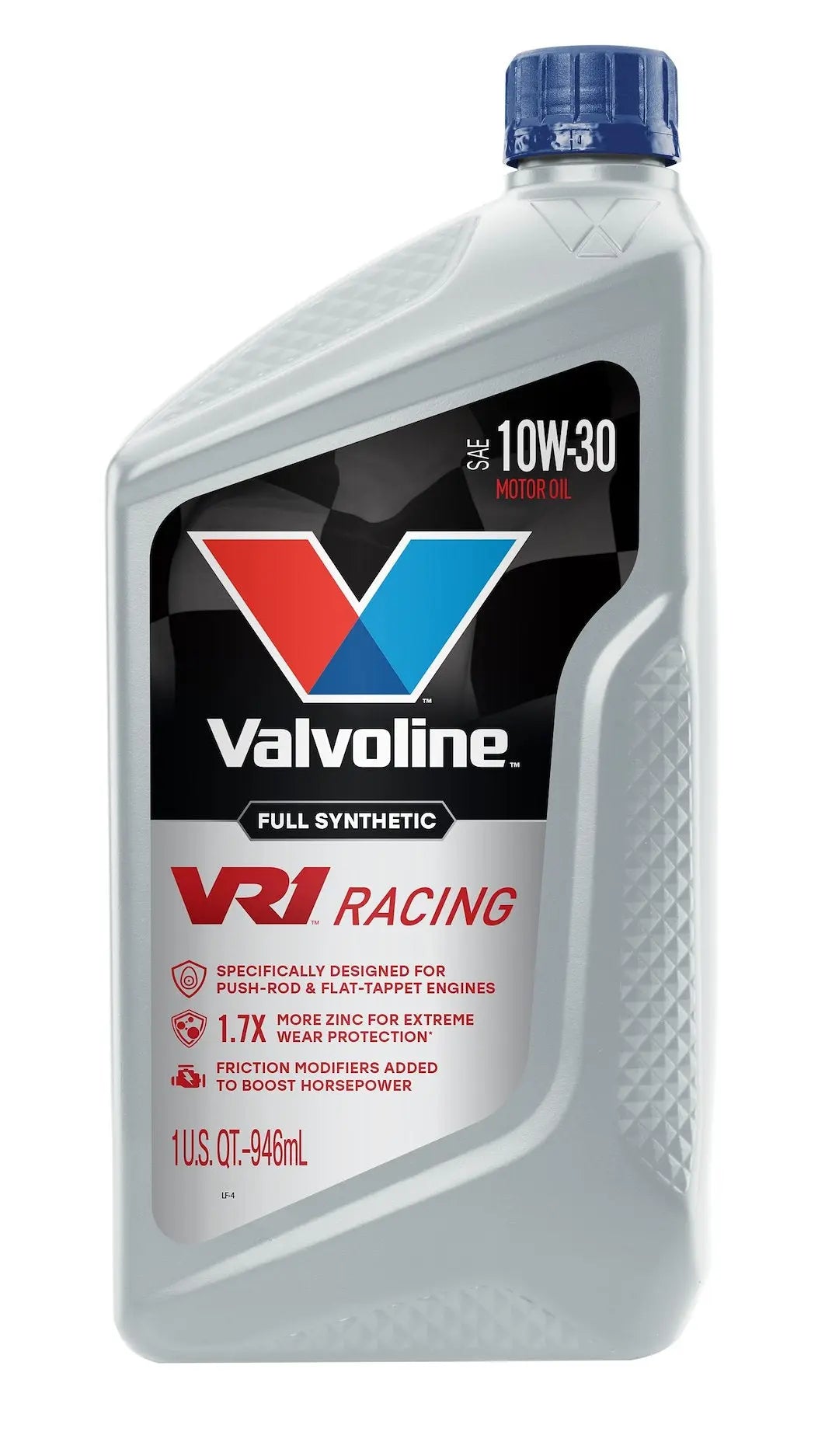 Valvoline VR1 Synthetic Racing 10W-30 Motor Oil - 6 Quart Bottles
