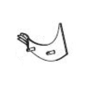 DAVE CARTER 50401 Pedal Cover Insert Bone AM – Durable Bike Pedal Accessory