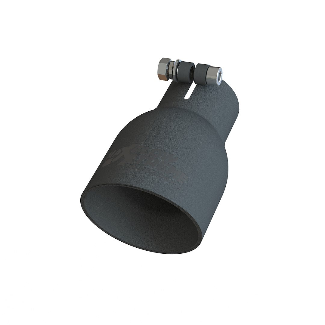 SpeedFX Exhaust Tip Black 2.5-inch Inlet with 4-inch Outlet - 7 Feet Length
