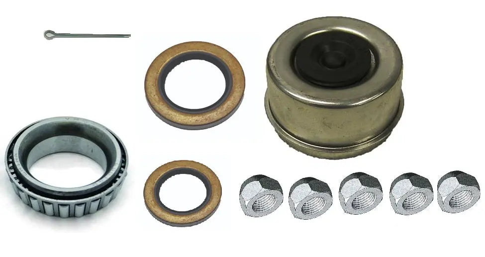 AP Products 3500# Hub Kit (Part #014035122) for Heavy-Duty Vehicle Applications