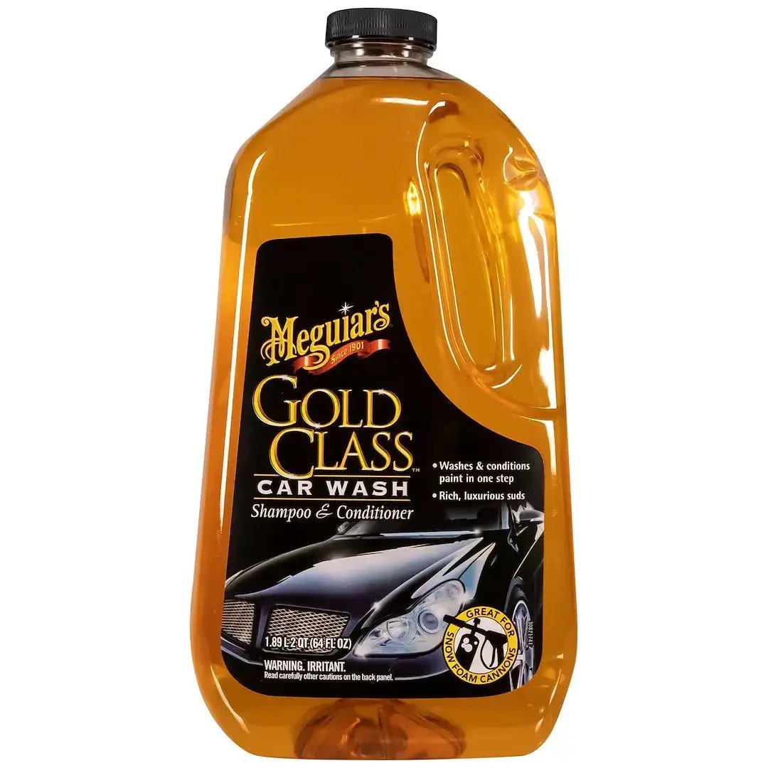 Meguiar's Gold Class Car Wash 64 oz – Premium Vehicle Cleaning Solution by MEGUIARS WAX