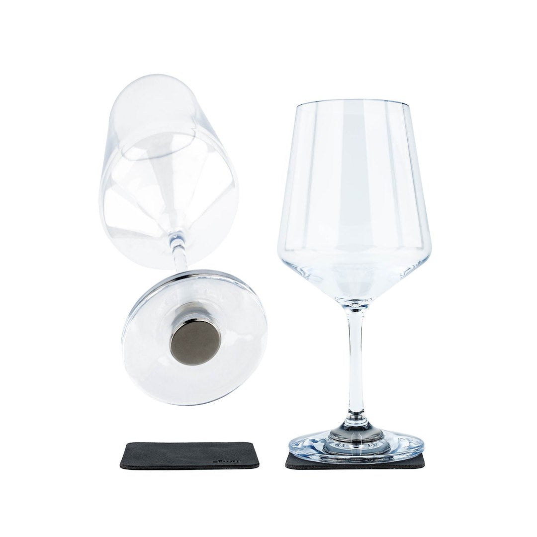 Silwy Magnet Magnetic Plastic Wine Glasses Classic by Silwy Magnet (Part KOWICL2)