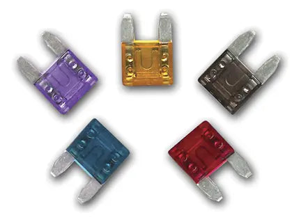 Wirthco Smart Fuse Minifuse 5-Pack – Reliable Circuit Protection for Automotive and Marine Applications