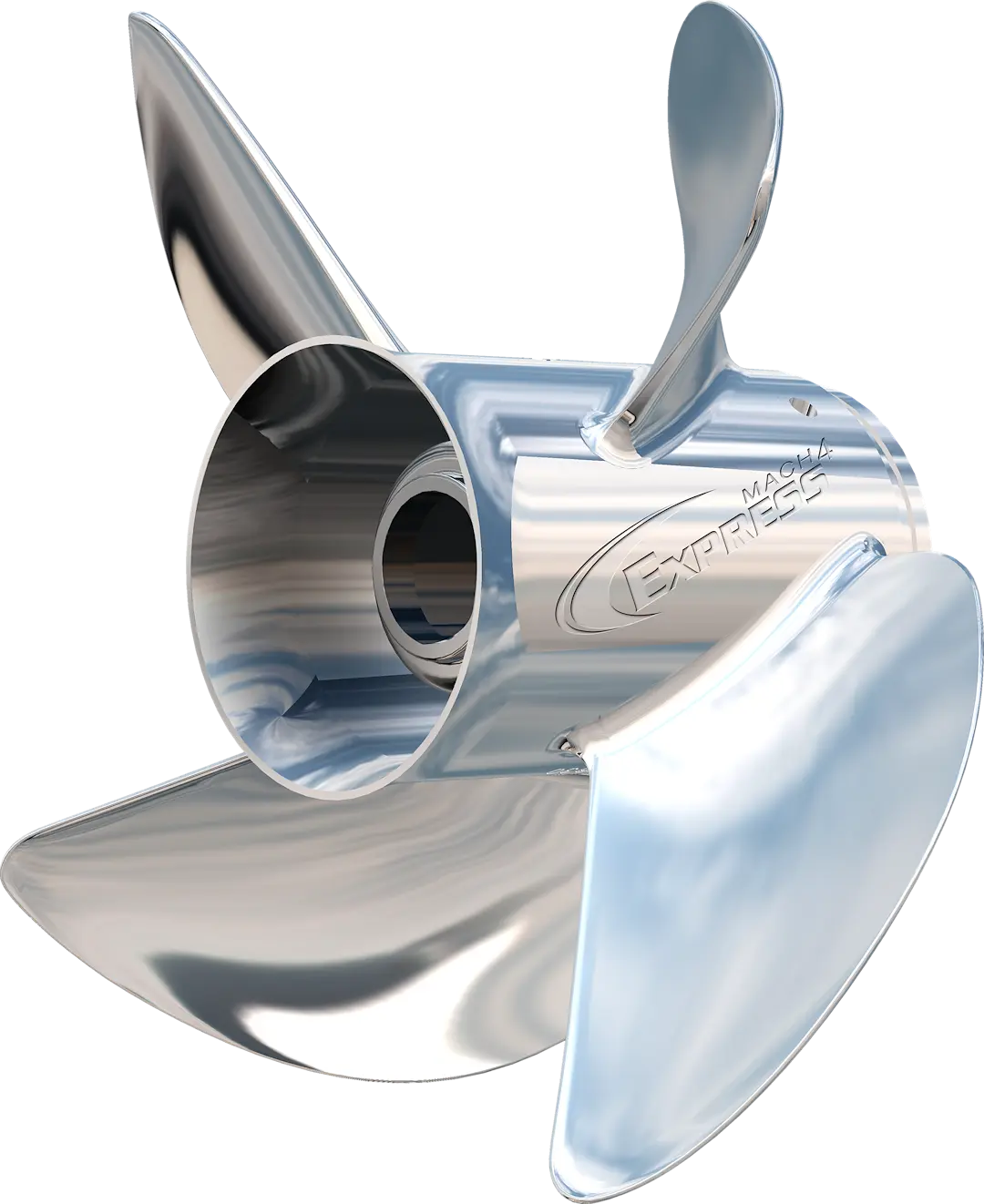 Turning Point 13x23 ExpressMach4 4B LH SS Prop - High-Performance Marine Propeller