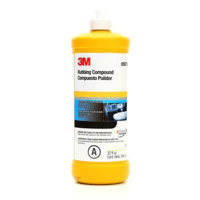 3M Perfect-It Rub Compound Quart - Professional Car Polishing and Buffing Solution
