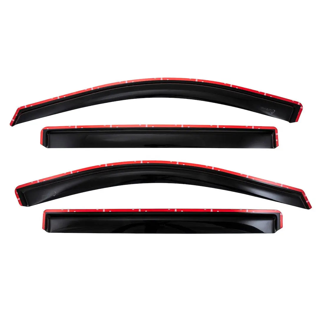 TRAILFX T844805IC In-Channel Window Vents Smoke 4-Piece for Chevy Silverado & GMC Sierra