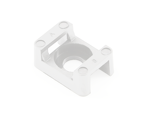PACER CTM3S10100 Cable Tie Mount #10 Natural, 100 Pack