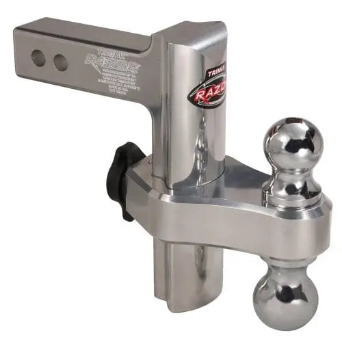 TRIMAX Adjustable Receiver Hitch Aluminum 8 Inch - Model TRZ8AL